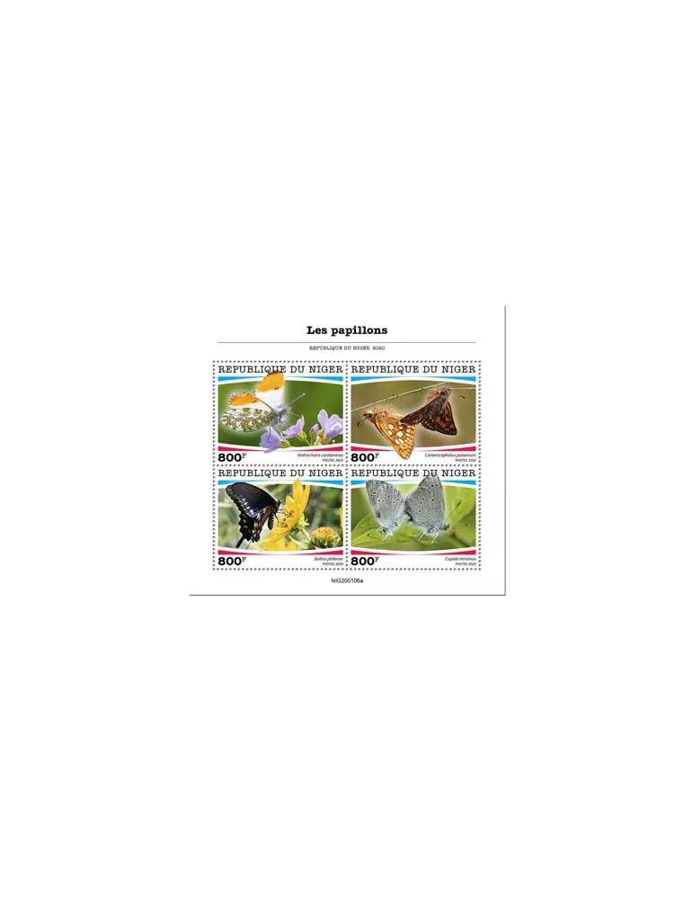 n° 5743/5746  - Timbre NIGER Poste