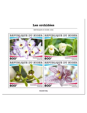 n° 5755/5758  - Timbre NIGER Poste