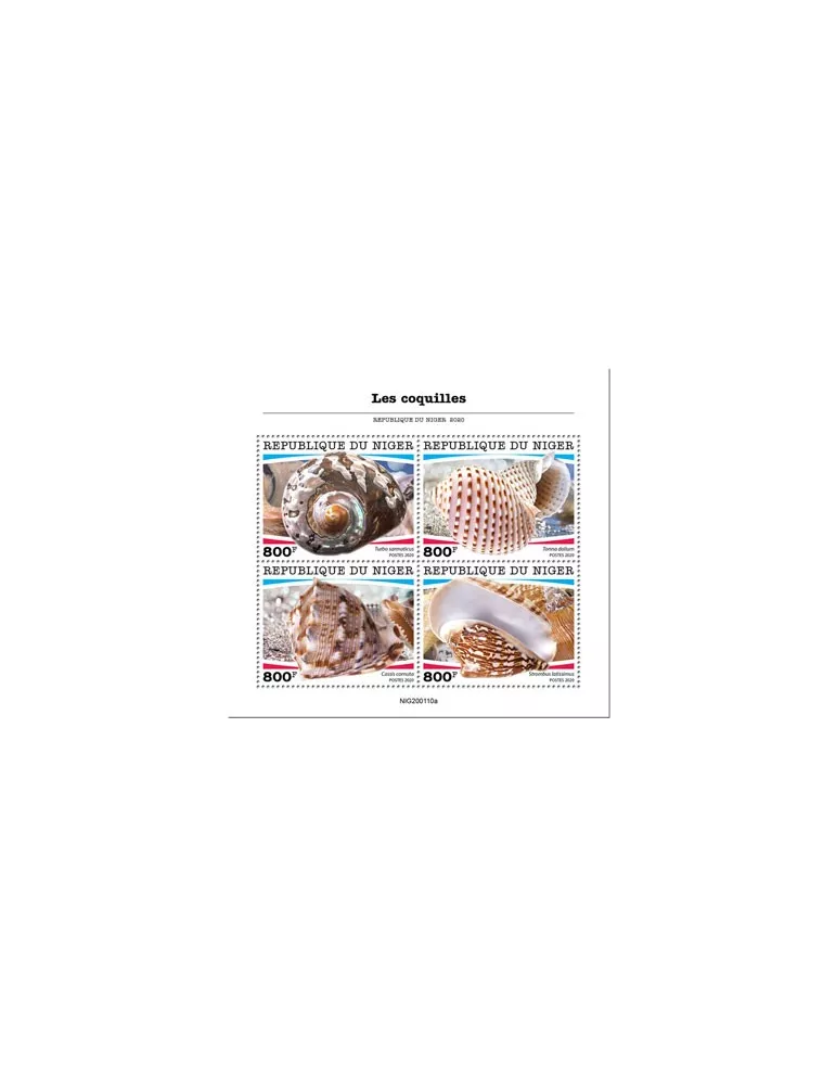 n° 5759/5762  - Timbre NIGER Poste