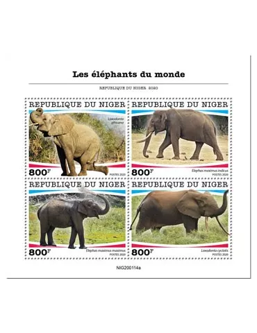 n° 5775/5778  - Timbre NIGER Poste