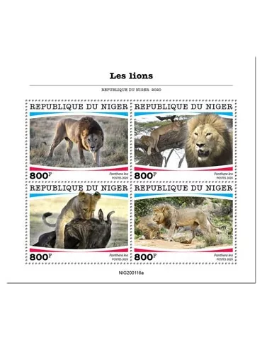 n° 5783/5786  - Timbre NIGER Poste