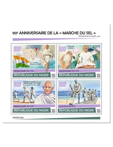 n° 5807/5810  - Timbre NIGER Poste