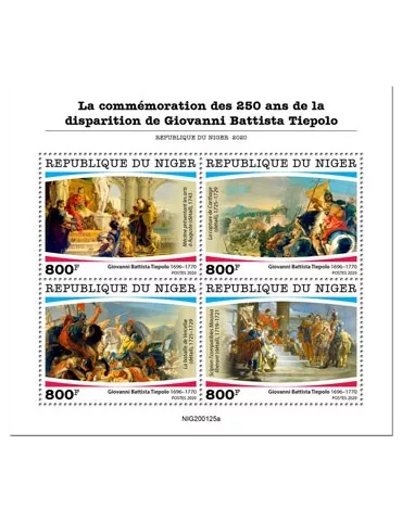 n° 5819/5822  - Timbre NIGER Poste