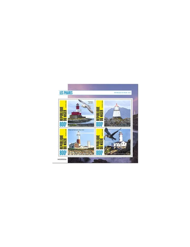 n° 5827/5830  - Timbre NIGER Poste