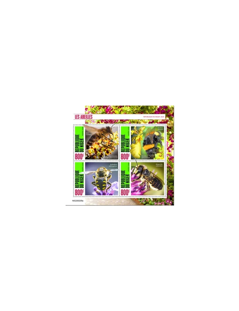 n° 5859/5862  - Timbre NIGER Poste