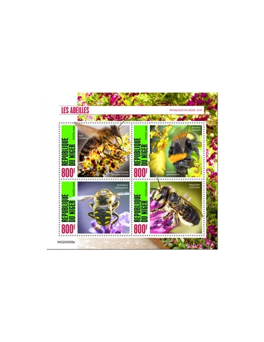 n° 5859/5862  - Timbre NIGER Poste