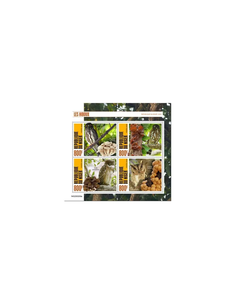 n° 5863/5866  - Timbre NIGER Poste