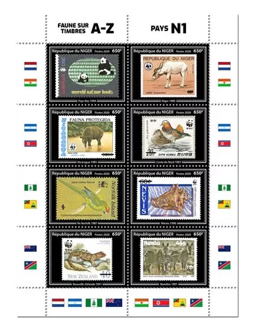 n° 5901/5908  - Timbre NIGER Poste