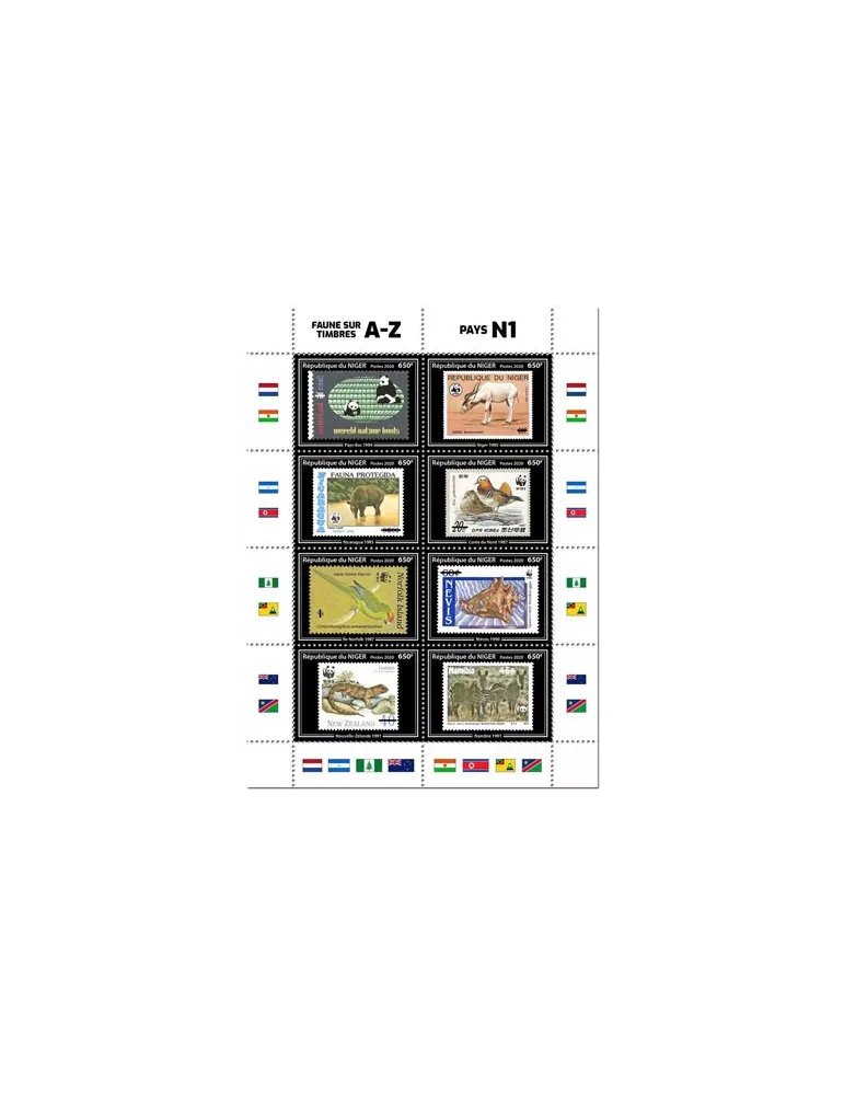 n° 5901/5908  - Timbre NIGER Poste