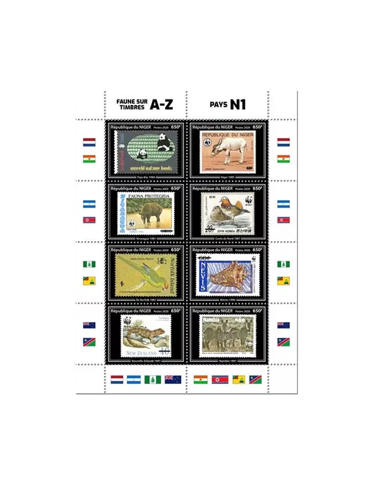 n° 5901/5908  - Timbre NIGER Poste