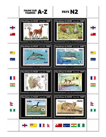 n° 5909/5916  - Timbre NIGER Poste
