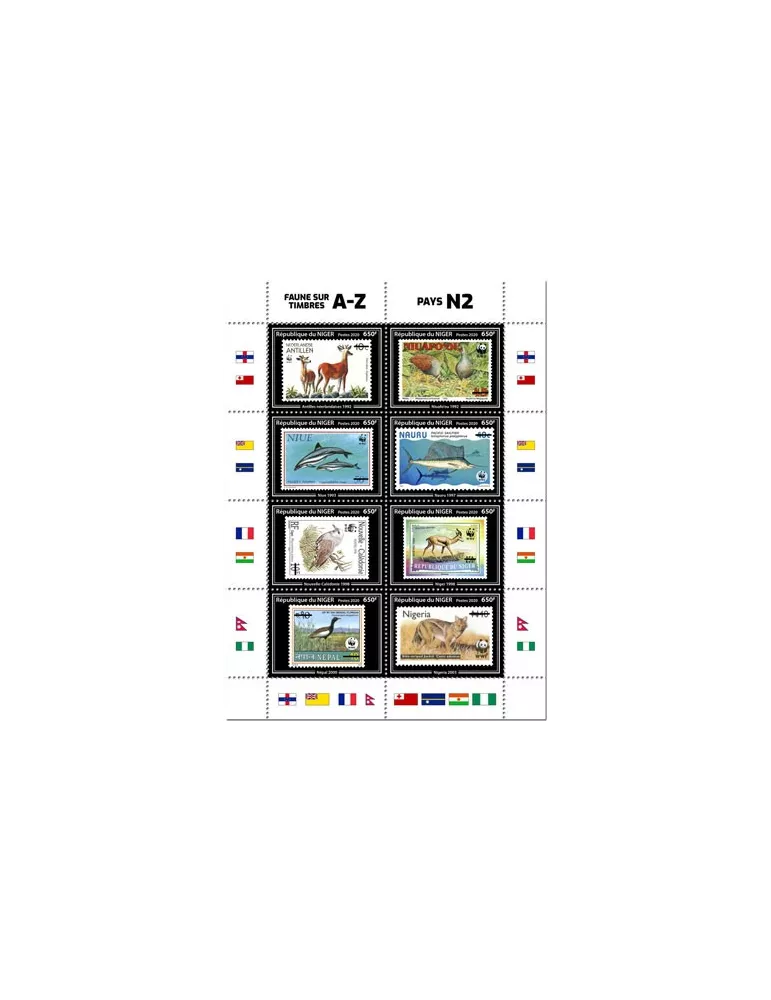 n° 5909/5916  - Timbre NIGER Poste