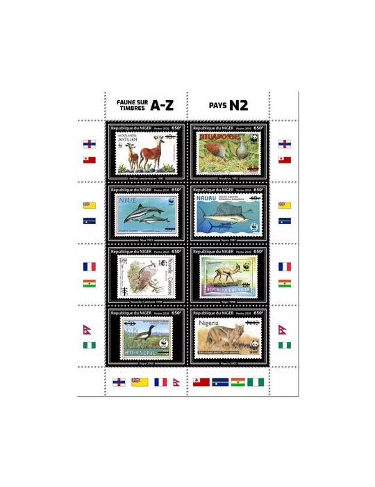 n° 5909/5916  - Timbre NIGER Poste