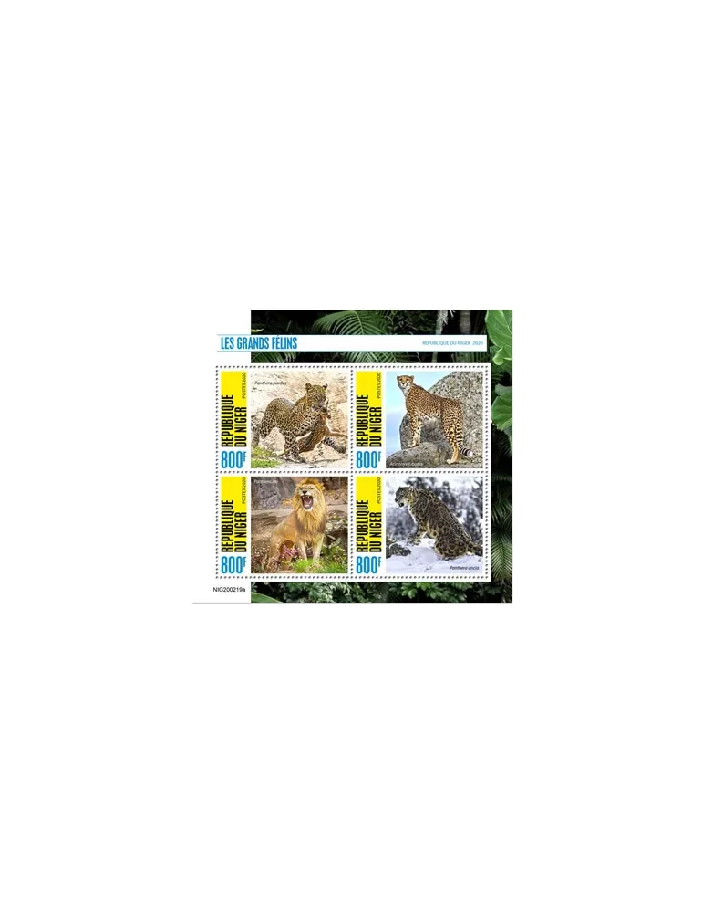n° 5917/5920  - Timbre NIGER Poste