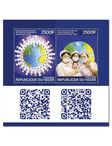n° 5971/5972  - Timbre NIGER Poste
