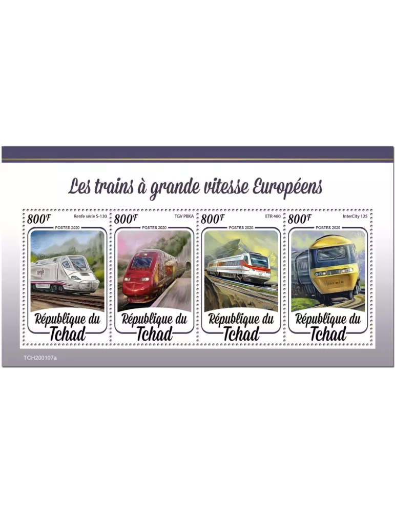 n° 2344/2347  - Timbre TCHAD Poste