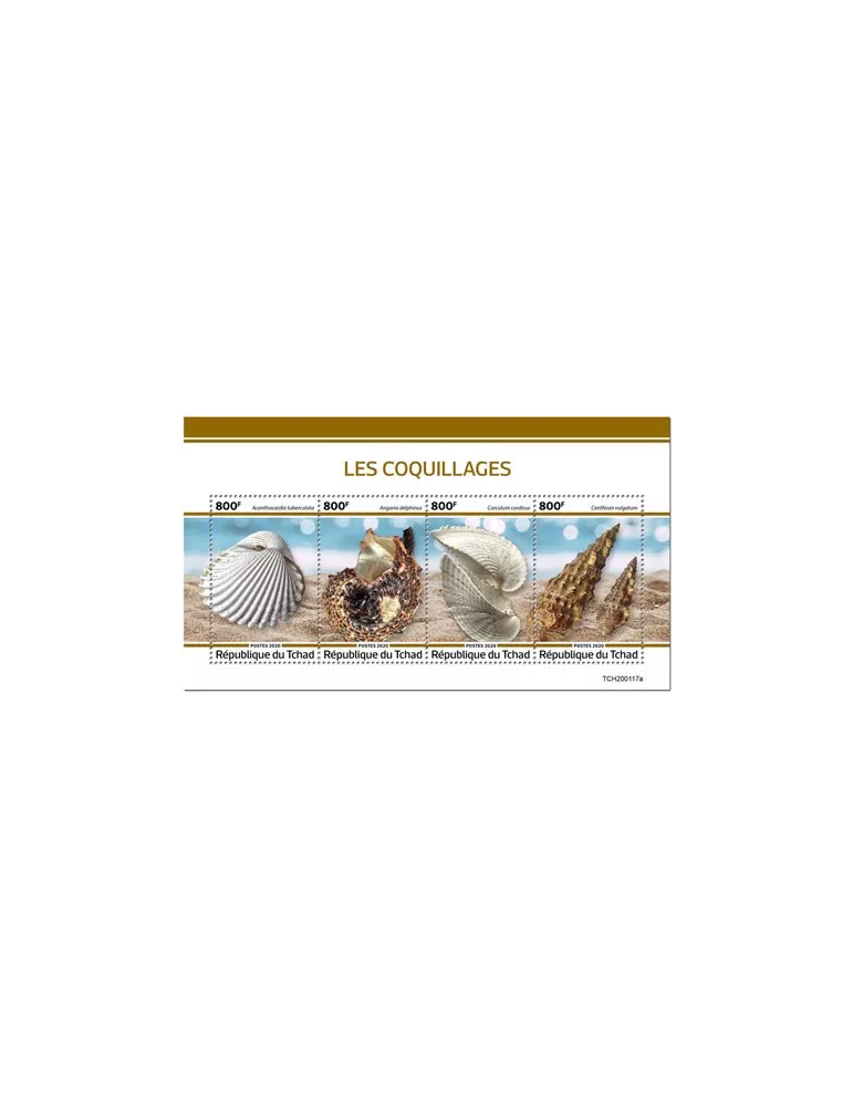 n° 2384/2387  - Timbre TCHAD Poste
