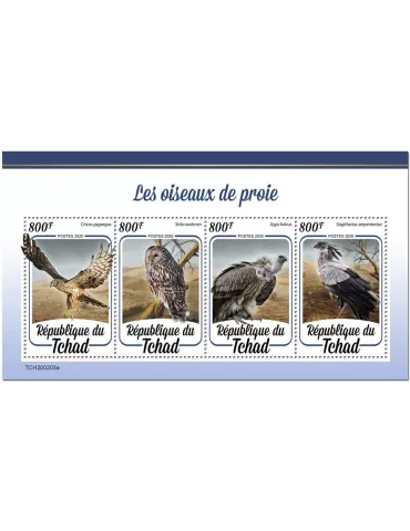n° 2408/2411  - Timbre TCHAD Poste