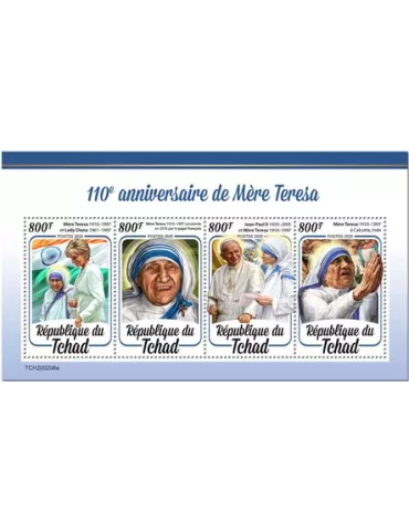 n° 2420/2423  - Timbre TCHAD Poste