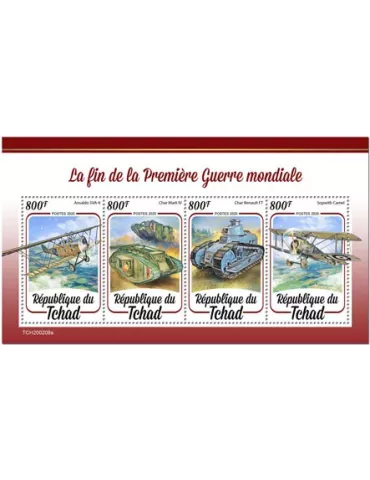 n° 2432/2435  - Timbre TCHAD Poste