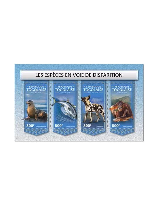 n° 6252/6255 - Timbre TOGO Poste