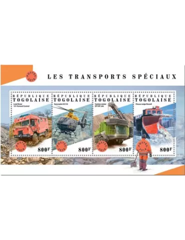 n° 6420/6423 - Timbre TOGO Poste