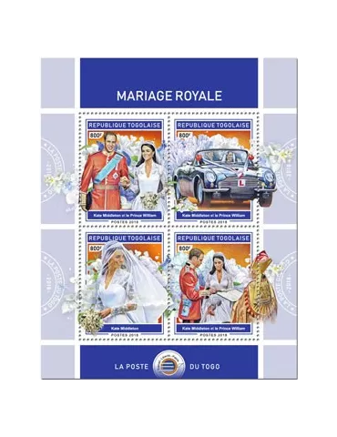 n° 6464/6467 - Timbre TOGO Poste