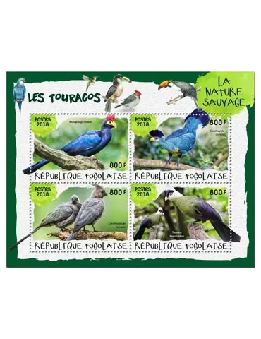 n° 6540/6543 - Timbre TOGO Poste