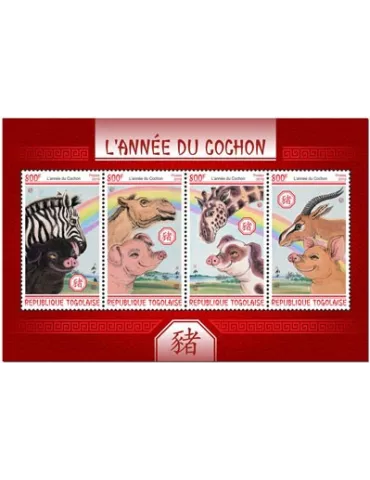 n° 6608/6611 - Timbre TOGO Poste