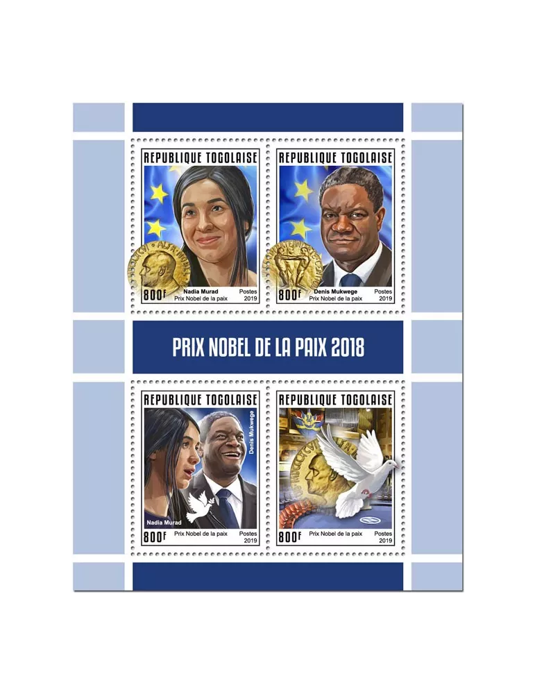 n° 6732/6735 - Timbre TOGO Poste