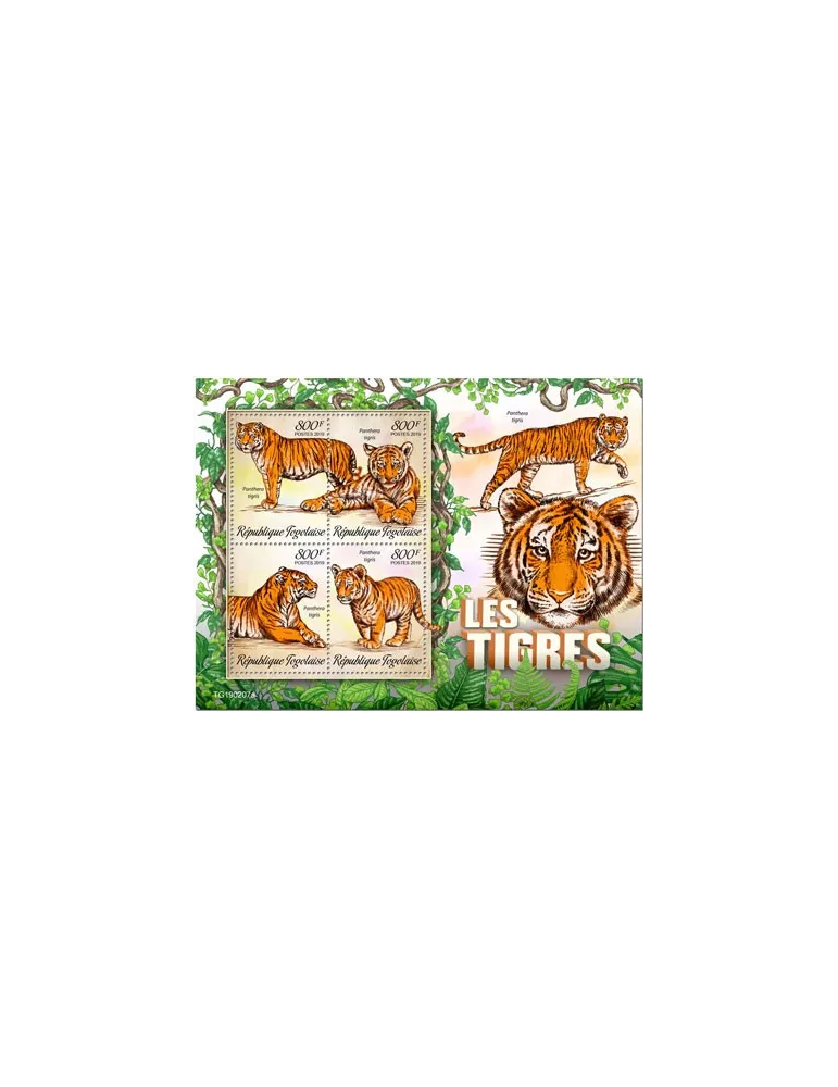 n° 6824/6827 - Timbre TOGO Poste