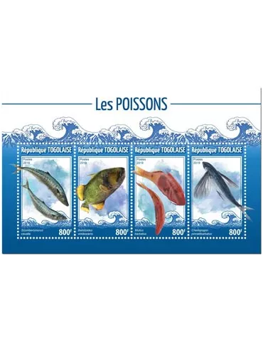 n° 6852/6855 - Timbre TOGO Poste