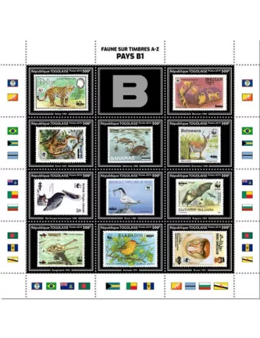 n° 6984/6994 - Timbre TOGO Poste