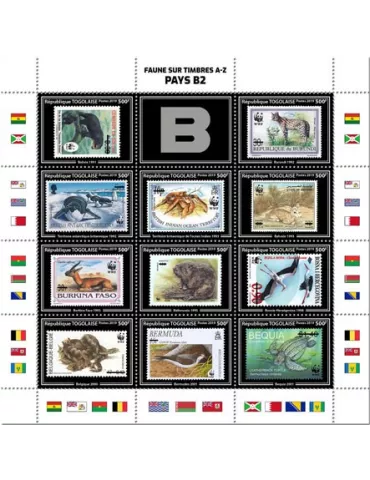 n° 6995/6998 - Timbre TOGO Poste