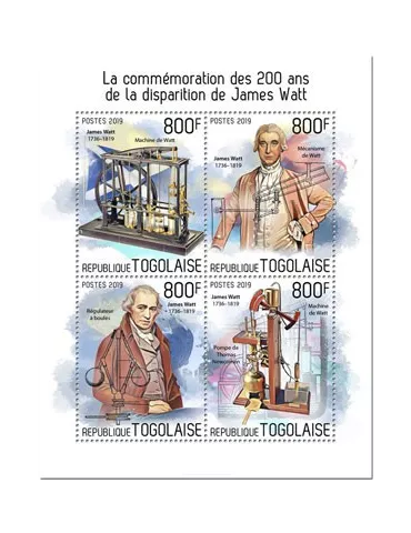 n° 7078/7081 - Timbre TOGO Poste
