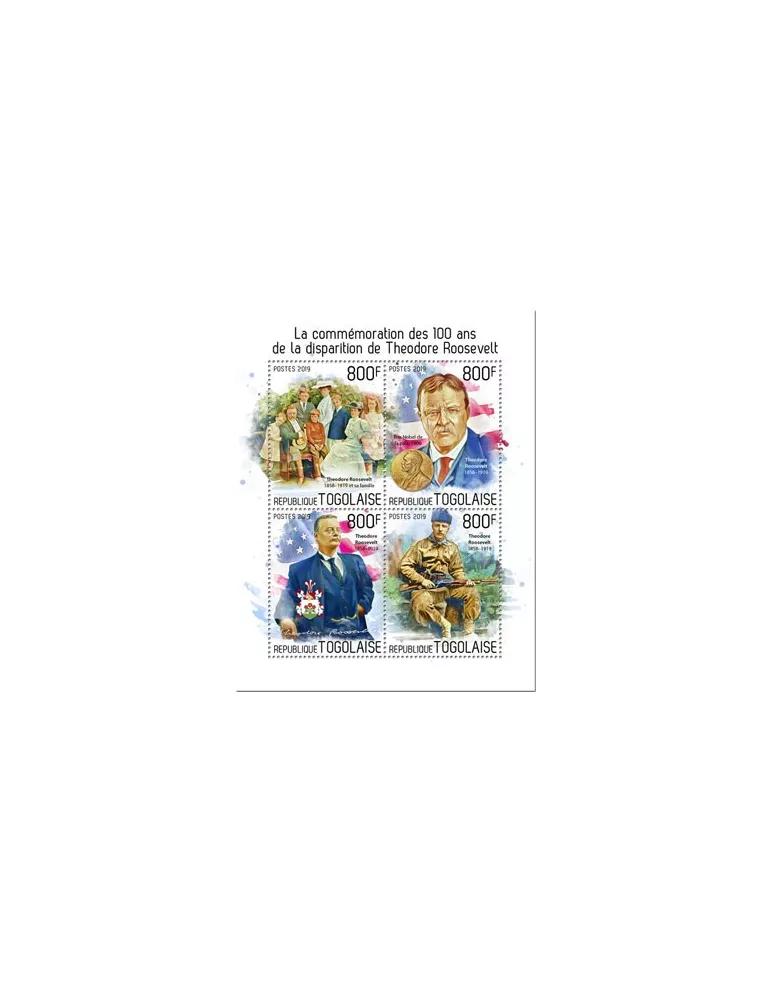 n° 7114/7117 - Timbre TOGO Poste