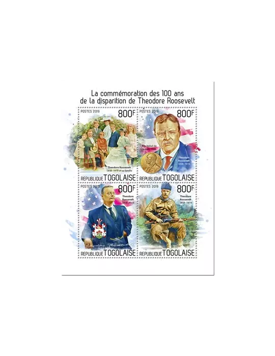 n° 7114/7117 - Timbre TOGO Poste