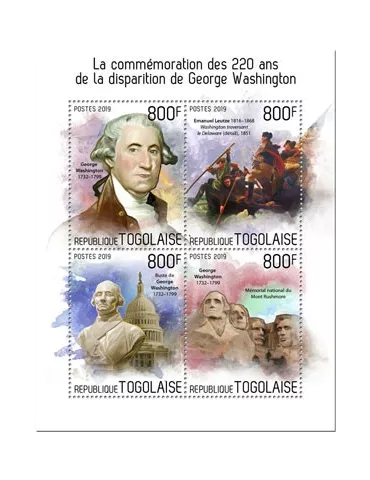n° 7118/7121 - Timbre TOGO Poste