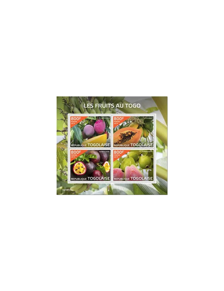 n° 7434/7437 - Timbre TOGO Poste