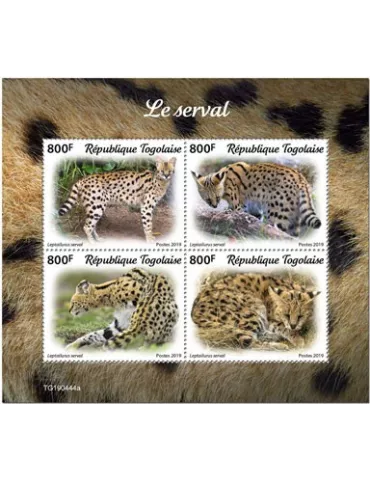 n° 7458/7461 - Timbre TOGO Poste