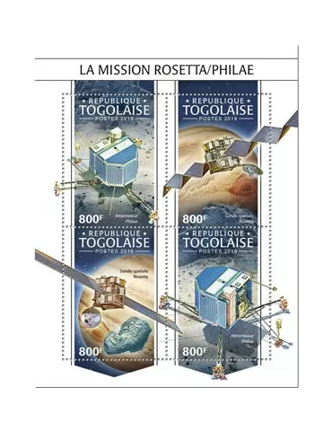 n° 7518/7521 - Timbre TOGO Poste