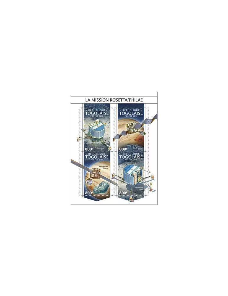 n° 7518/7521 - Timbre TOGO Poste