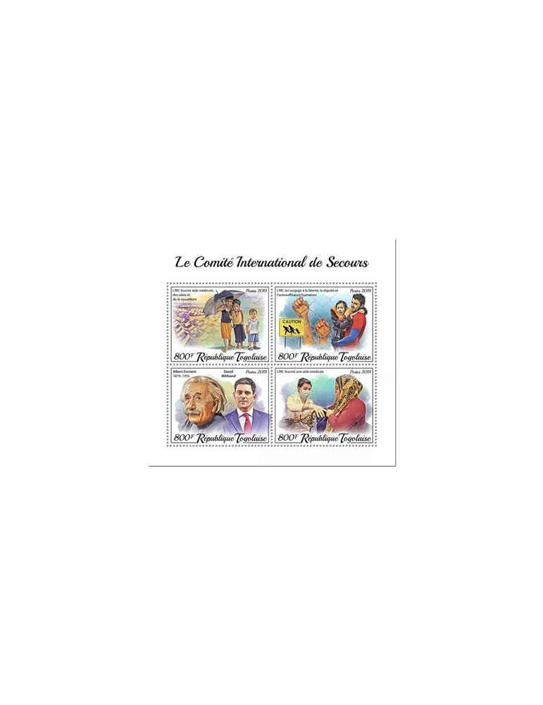 n° 7598/7601 - Timbre TOGO Poste