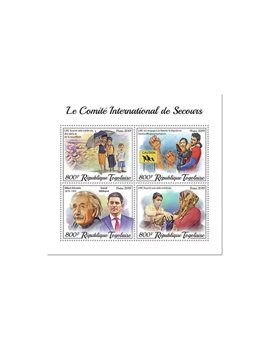 n° 7598/7601 - Timbre TOGO Poste