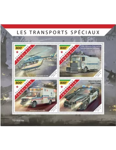n° 7623/7626 - Timbre TOGO Poste