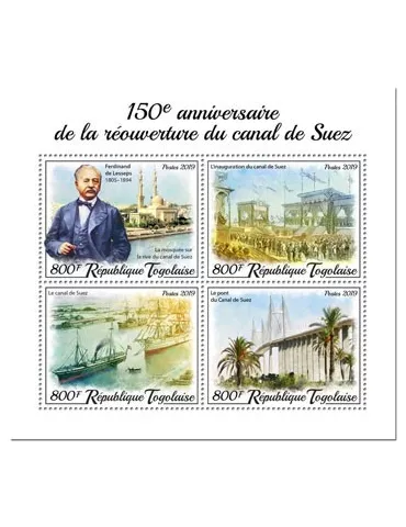 n° 7727/7730 - Timbre TOGO Poste