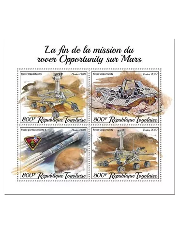 n° 7886/7889 - Timbre TOGO Poste