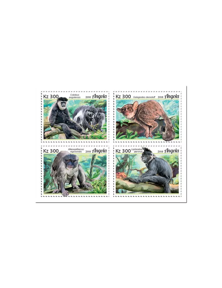 n° 1808/1811 - Timbre ANGOLA Poste