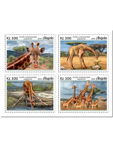 n° 1816/1819 - Timbre ANGOLA Poste