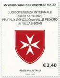 n° 1537 - Timbre ORDRE de MALTE Poste